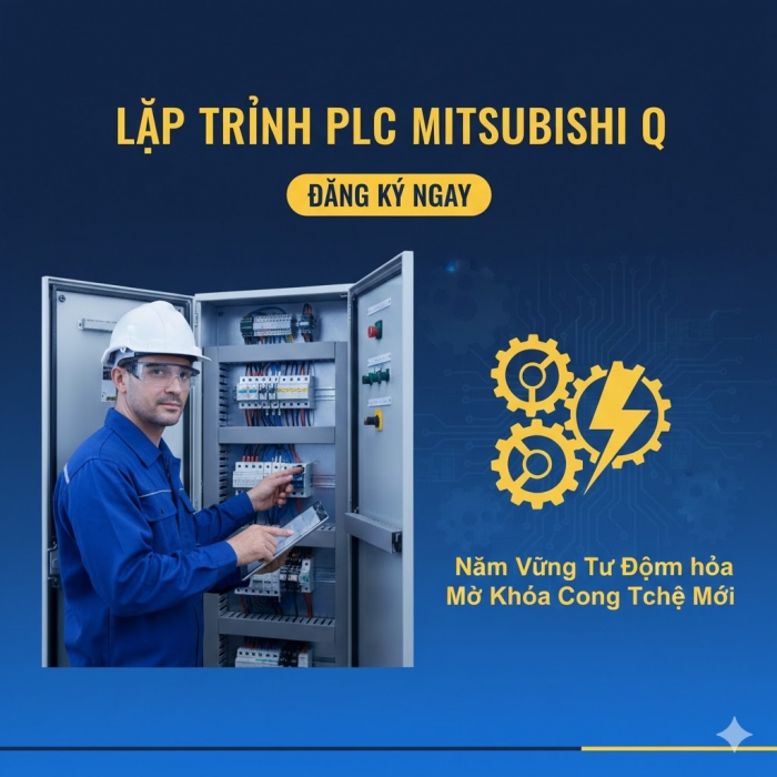 Lập trình PLC MITSUBISHI Q